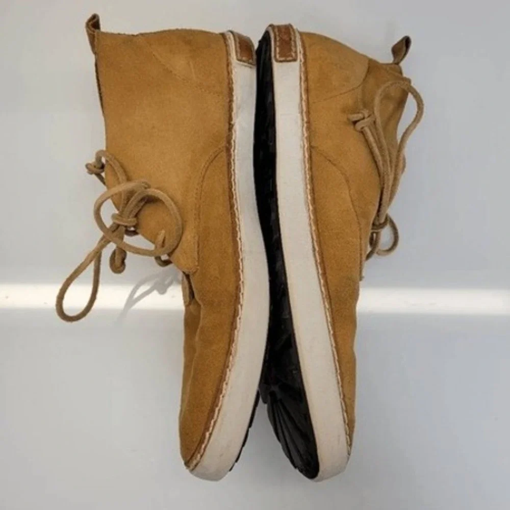 Blackstone Chukka Boots Shoe Men EU 42 US 9 Tan Camel Brown Suede Desert Sneaker